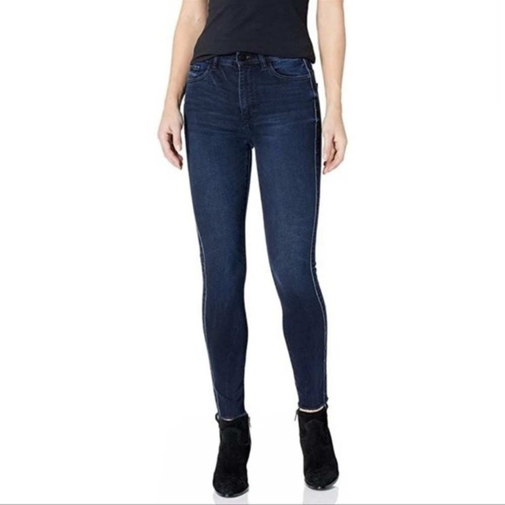 DL1961 Dark Wash Farrow Ankle High Rise Instascuplt Hassler Skinny Jean 27 / 4-6